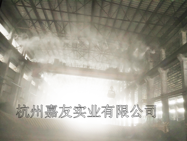 豐益油脂科技安裝霧王噴霧除塵系統